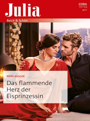 cover image of Das flammende Herz der Eisprinzessin